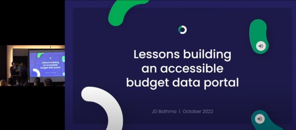 Lessons learnt building and maintaining National Treasury’s open budget data viz portal